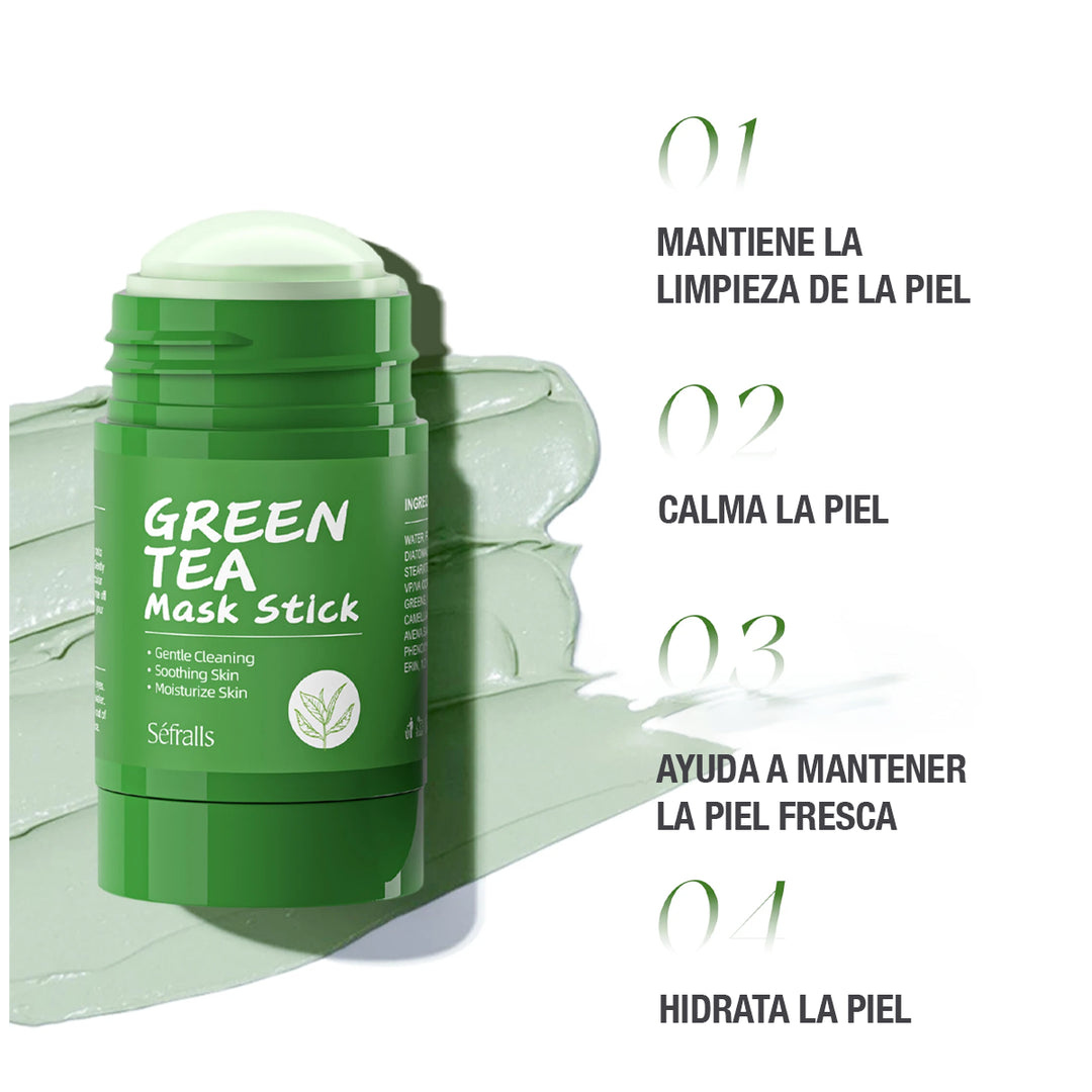 Pack 3X1 Mascarillas Té Verde Green Mask| Limpieza rápida y fácil para ti!