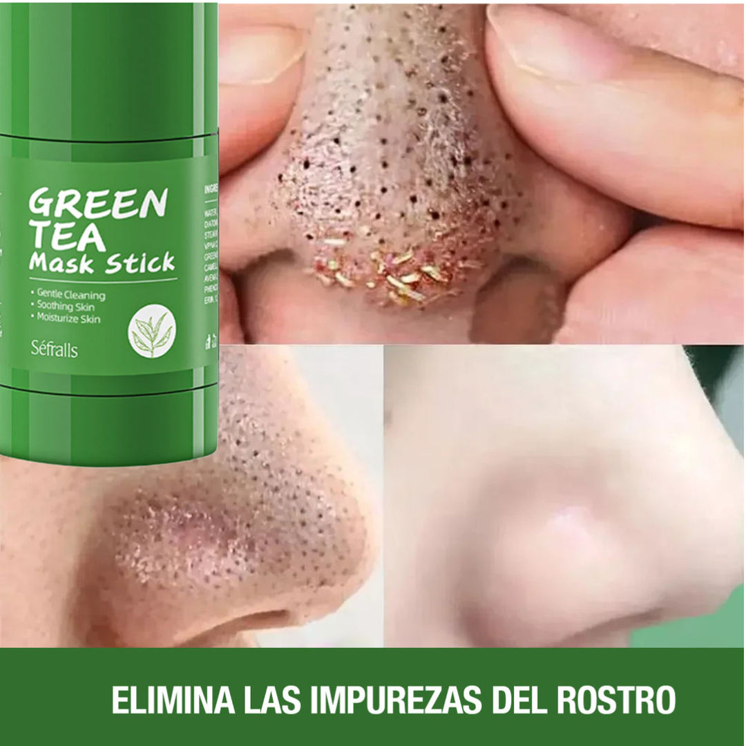 Pack 3X1 Mascarillas Té Verde Green Mask| Limpieza rápida y fácil para ti!
