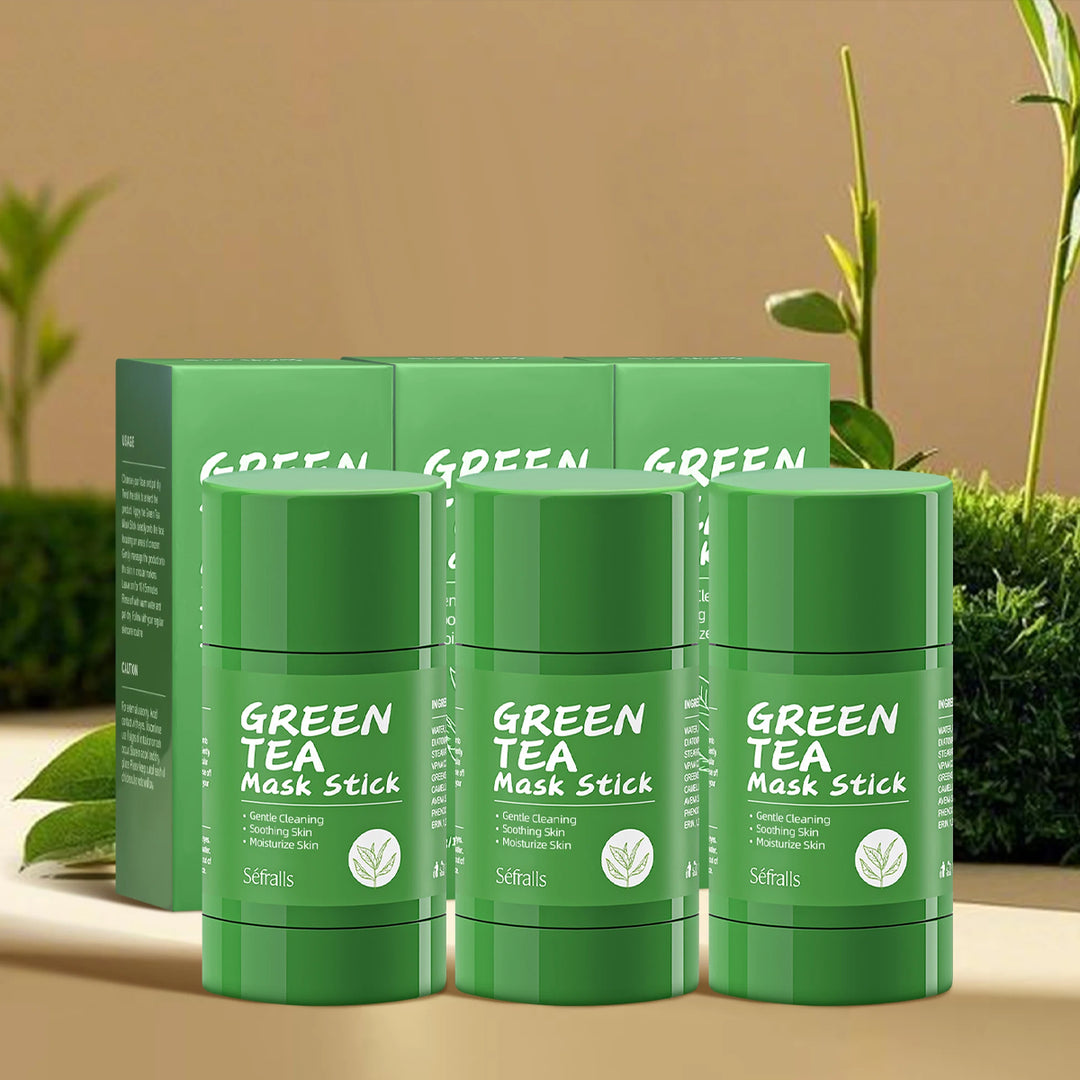 Pack 3X1 Mascarillas Té Verde Green Mask| Limpieza rápida y fácil para ti!