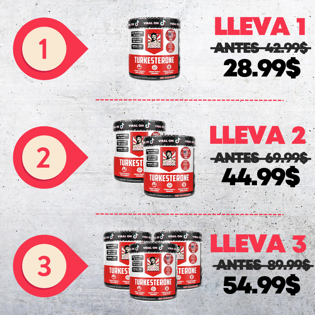 TURKESTERONE NUEVO POTENCIADOR DE HOMBRES! 💪